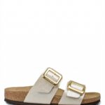 Birkenstock Παντόφλα Sydney Luxe Buckle (Narrow), Graceful Pearl White