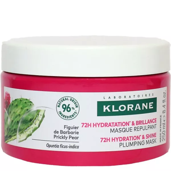 3282770394832-hydratation-et-brillance-masque-repulpant-figuier-de-barbarie-250ml Klorane Μάσκα Όγκου, Ενυδάτωσης & Λάμψης με Φραγκόσυκο, 250ml - Image 1