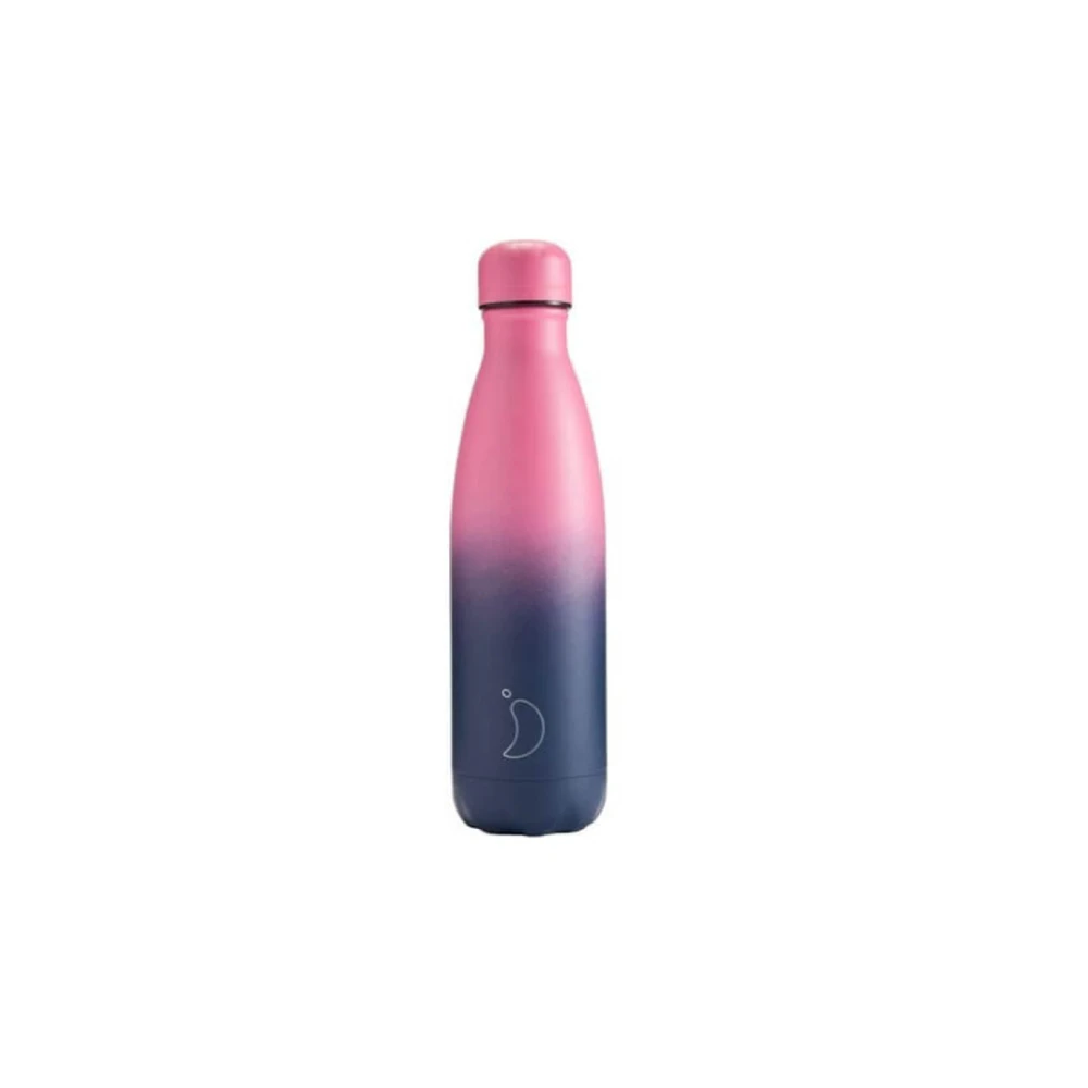PINK DEG Chilly's Gradient Pink Navy Μπουκάλι Θερμός 500ml - Image 1