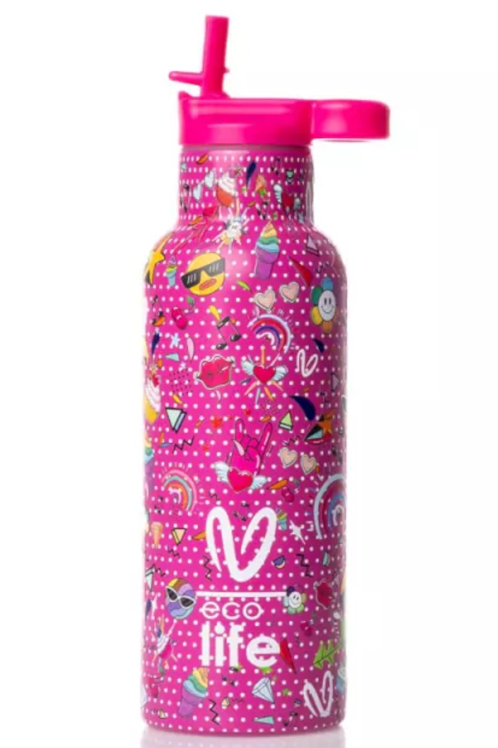 vaso eco life Ecolife μεταλλικός θερμός vasiliki - rainbow 500ml 33-BO-2325 - Image 1