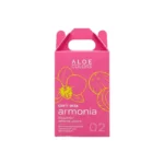 Aloe Colors Gift Box Armonia με Soothing Body Cleanser Καταπραϋντικό Αφρόλουτρο Σώματος, 200ml, Creamy Body Milk Κρεμώδες Γαλάκτωμα Σώματος, 100ml & Aroma 02 Eau de Parfum Γυναικείο Άρωμα, 10ml, 1σετ