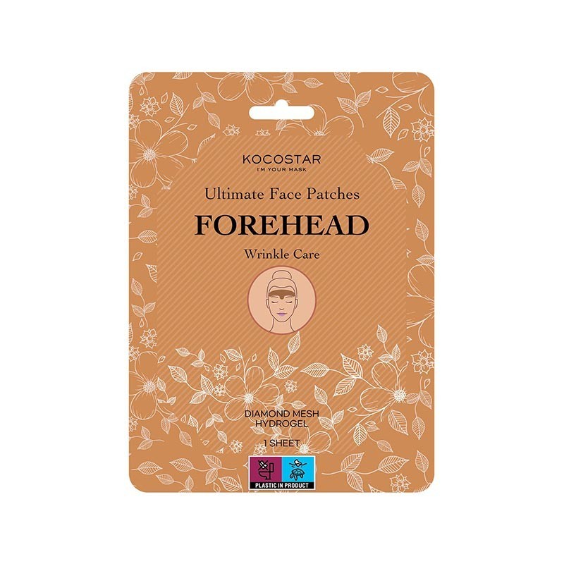 1 Kocostar Ultimate Face Patches Forehead Wrinkle Care Αντιρυτιδικό Επίθεμα Προσώπου, 1ζευγος - Image 1