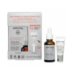 Apivita Promo Anti-Wrinkle & Brightening Duo με Apivita Bee Tech Concentrates C15 Propolis Correct Αντιρυτιδικός & Αντιοξειδωτικός Ορός Λάμψης, 30ml & Δώρο Ορός Ματιών 5 Action Eye Serum, 5ml, 1σετ