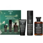Apivita Promo Gentlemen's Code με Men's Care Ενυδατικό After Shave κατά των Ερεθισμών με Πρόπολη, 100ml, Black Detox Jelly Cleanser Αναζωογονητικό Μαύρο Gel Καθαρισμού για Πρόσωπο & Μάτια, 50ml & Δώρο Men's Care Σαμπουάν & Αφρόλουτρο, 250ml, 1σετ