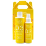 ALOE COLORS Promo 03 Melodia Gift Box με Άρωμα Τζίντζερ, Περγαμόντο και Musk, Κρεμώδες Αφρόλουτρο Σώματος -200ml & Ενυδατικό Σπρέι Σώματος και Μαλλιών -100ml, 1σετ