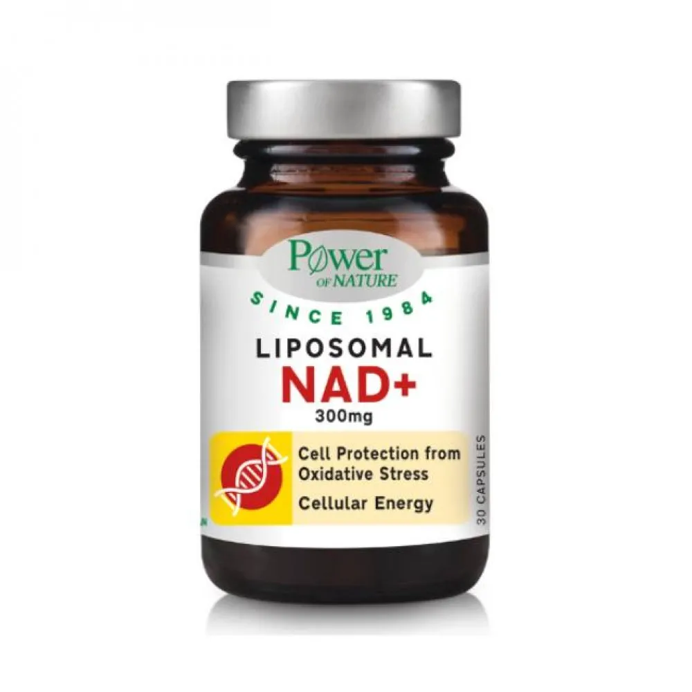 NAD Power of Nature Platinum Range Liposomal NAD+ 300mg, 30caps - Image 1