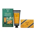 Apivita Xmas Promo Hand Caress Σετ Περιποίησης για Ενυδάτωση Χεριών με Φυσικό Σαπούνι με Μέλι & Βιολογικό Αιθέριο Έλαιο Λεβάντας, 125g & Intensive Moisturizing Hand Cream Κρέμα Χεριών με Υαλουρονικό Οξύ & Μέλι, 50ml, 1σετ